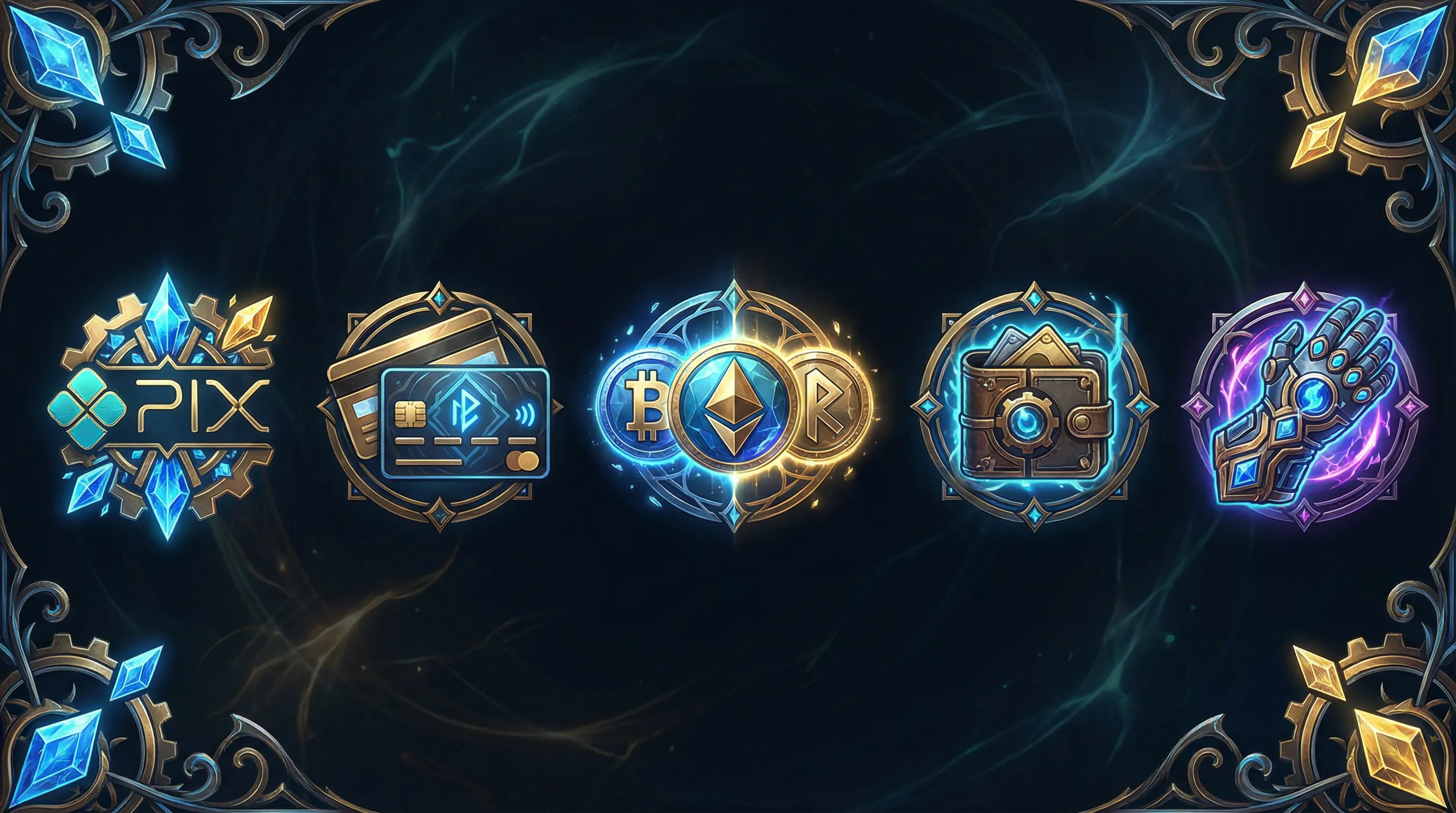 Métodos de pagamento jogaobet PIX cartões cripto